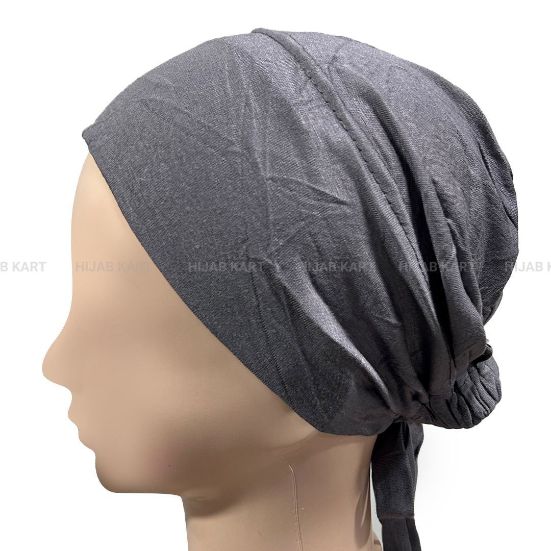 Ash Grey-Premium Malaysian Tie-Back Undercap