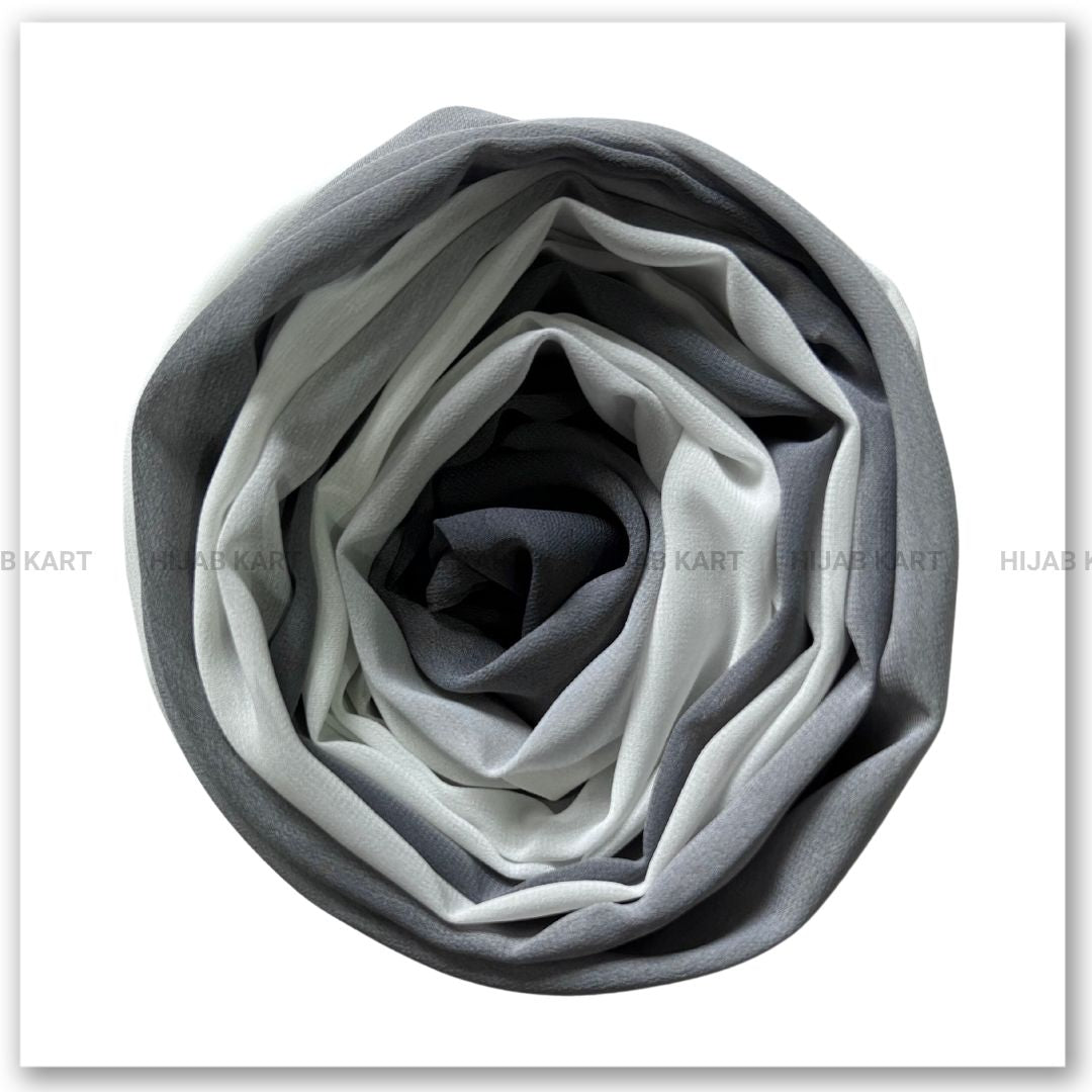 Dual Toned Georgette Hijab