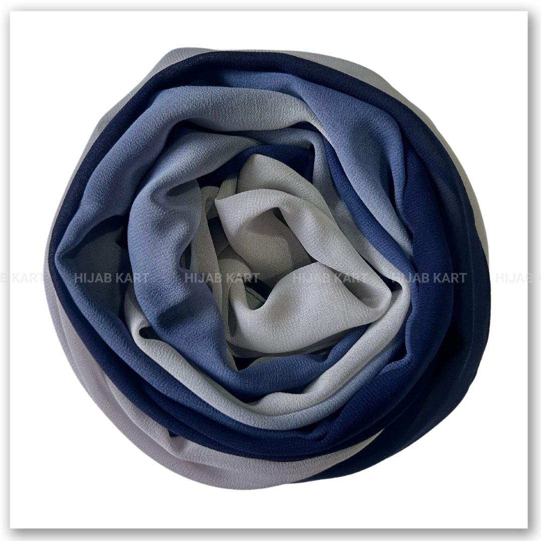 Dual Toned Georgette Hijab