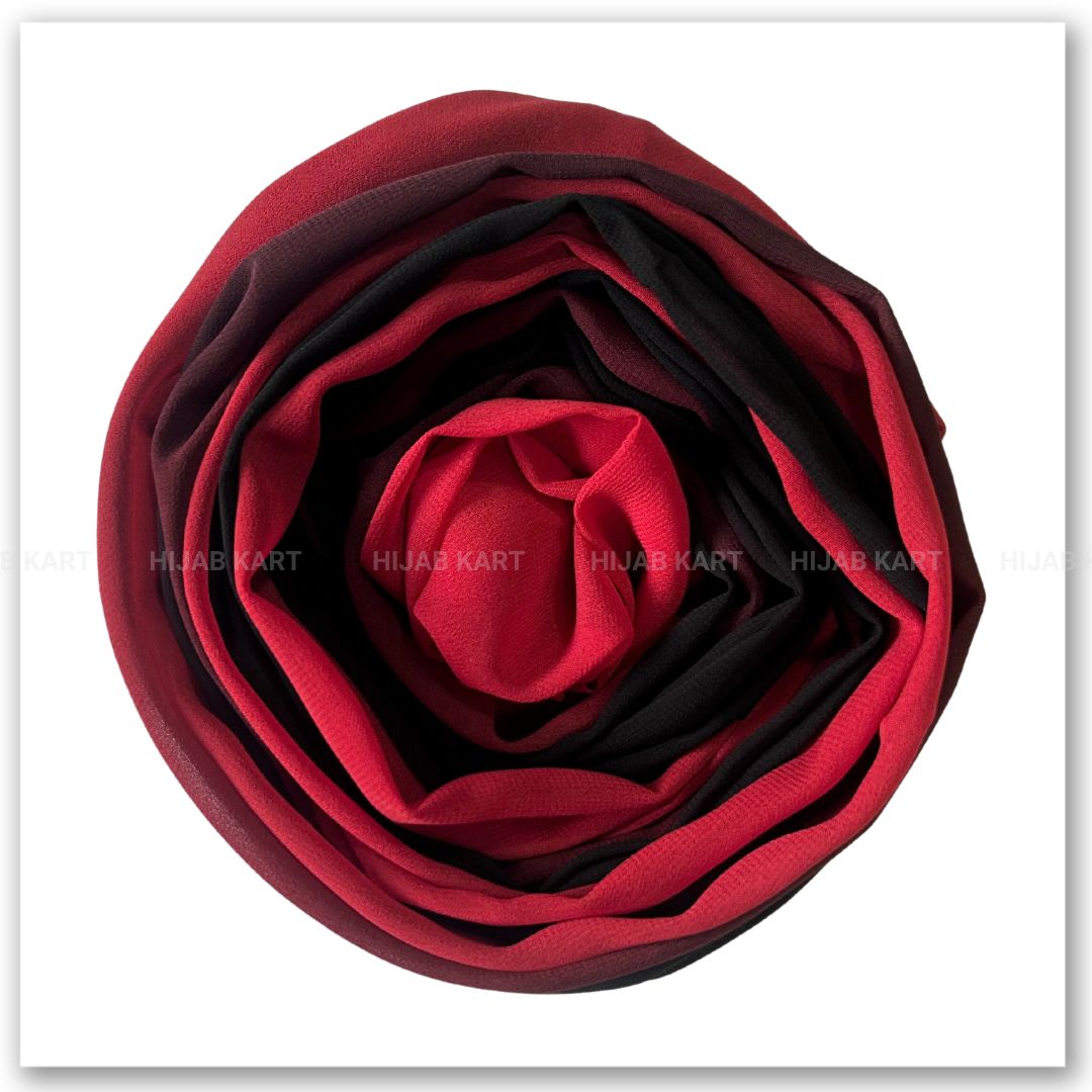 Dual Toned Georgette Hijab