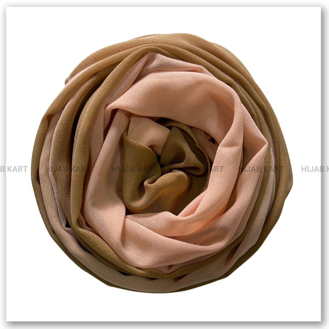 Dual Toned Georgette Hijab