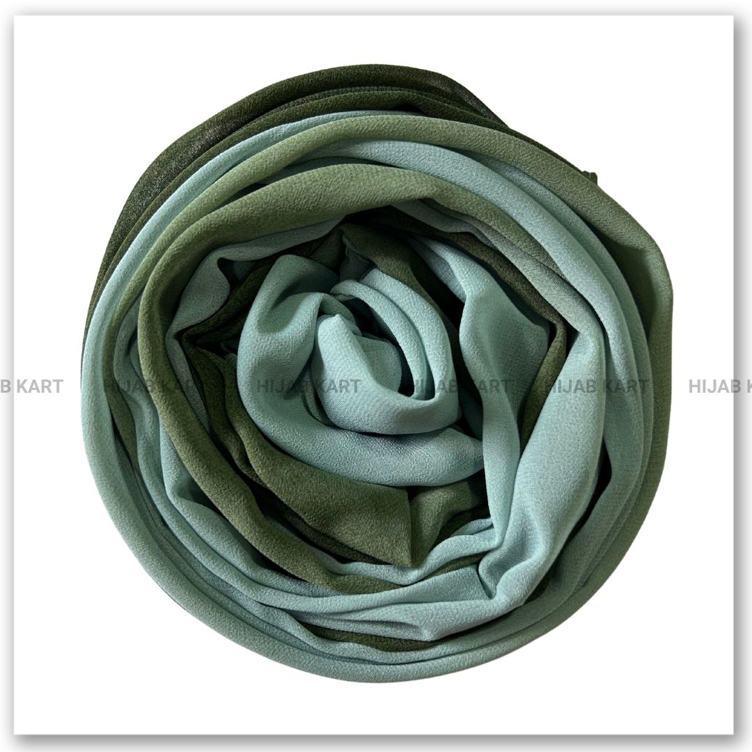 Dual Toned Georgette Hijab