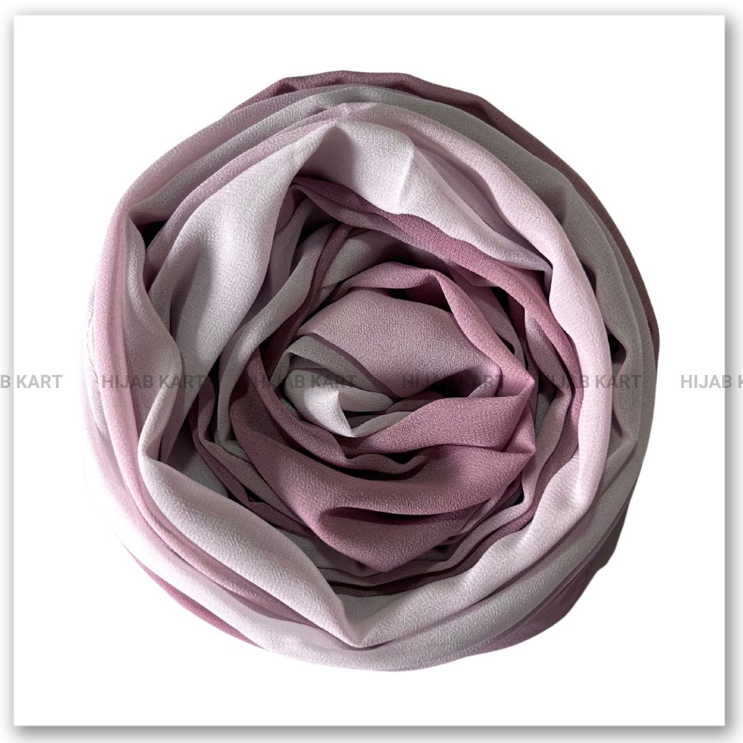 Dual Toned Georgette Hijab