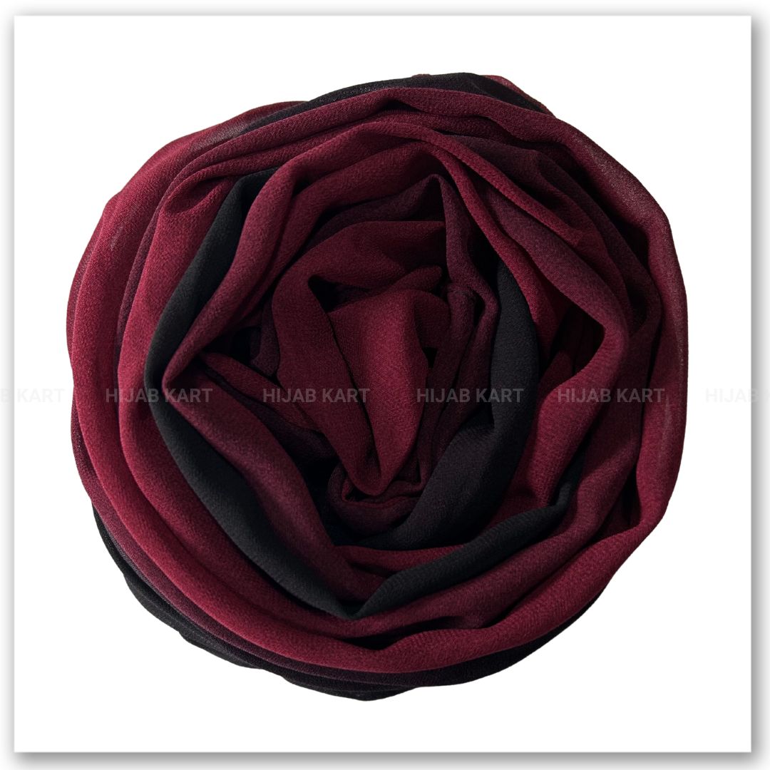 Dual Toned Georgette Hijab