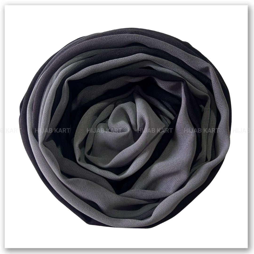 Dual Toned Georgette Hijab