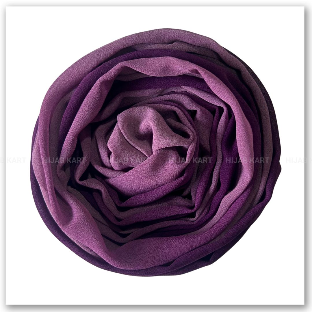 Dual Toned Georgette Hijab