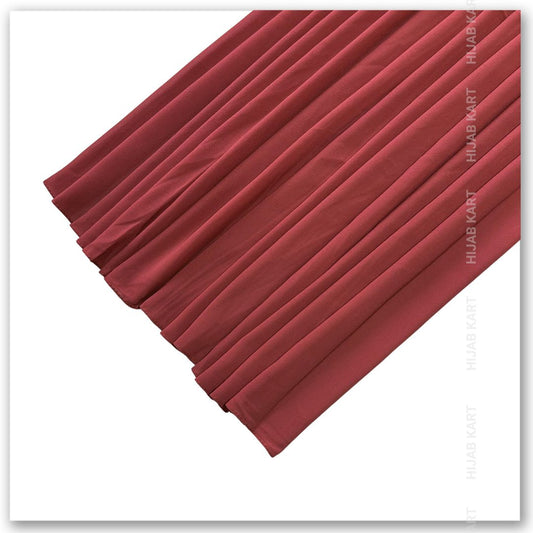 Premium Malaysian Georgette Hijab- Desert Coral