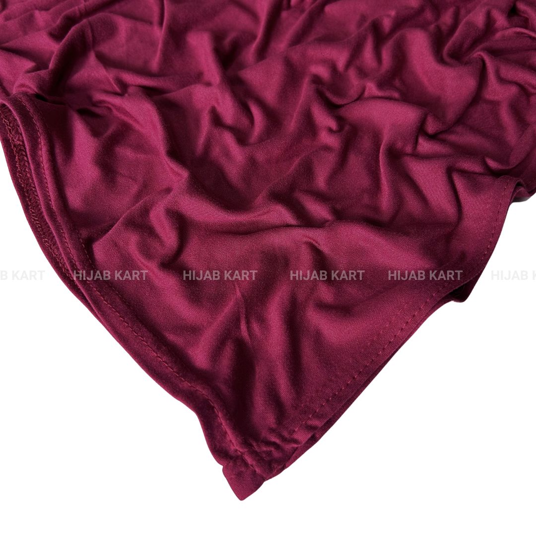 Burgundy- Premium Modal Jersey Hijab