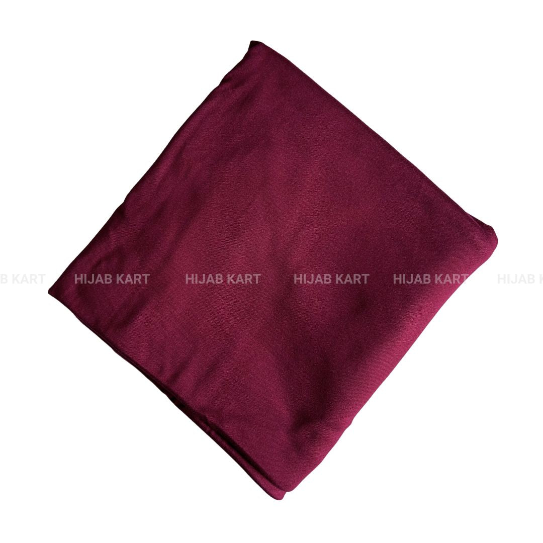 Burgundy- Premium Modal Jersey Hijab