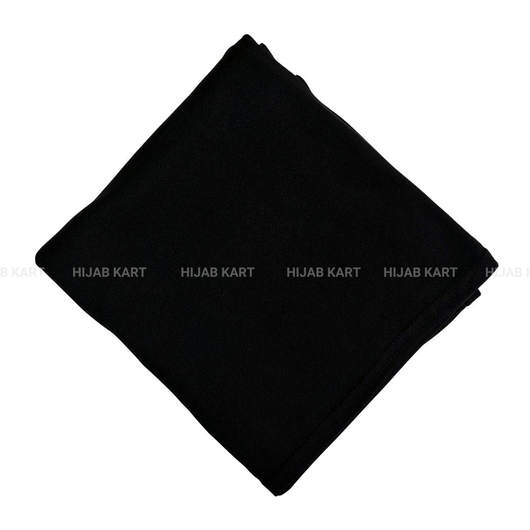 Rich Black- Premium Modal Jersey Hijab