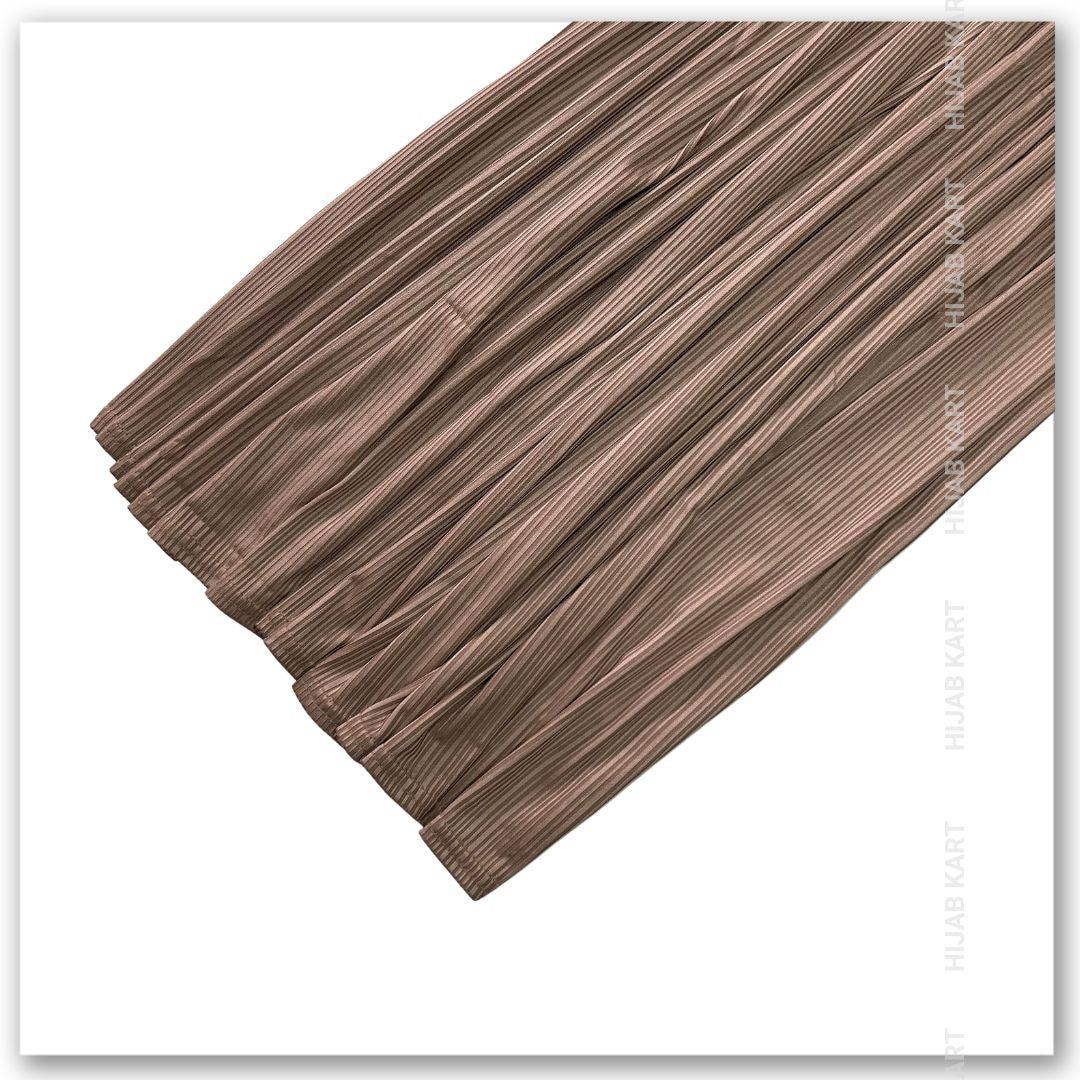 Nude Brown - Premium Ribbed Jersey Hijab