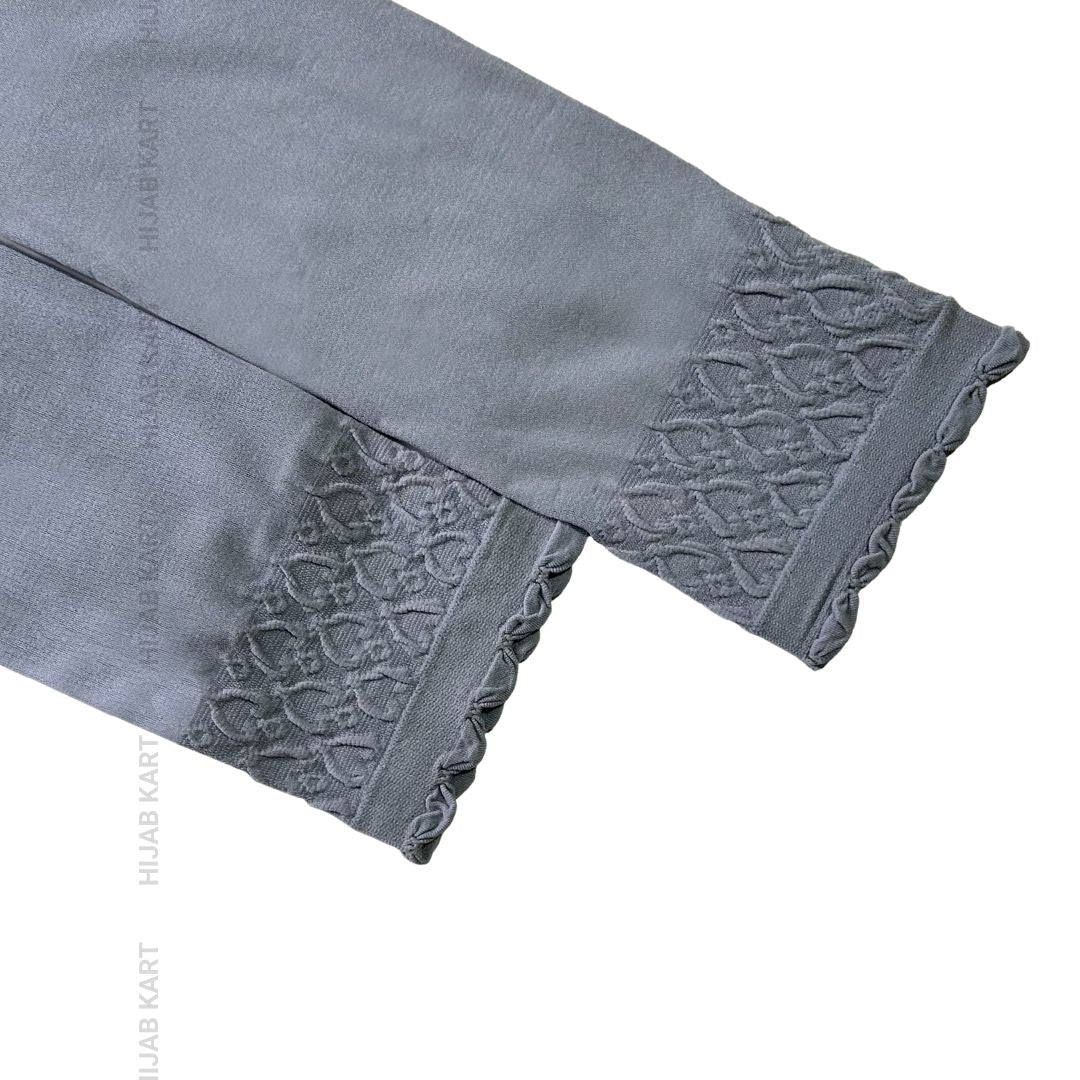 Bluish Grey- Stretchable Arm Sleeves Extender