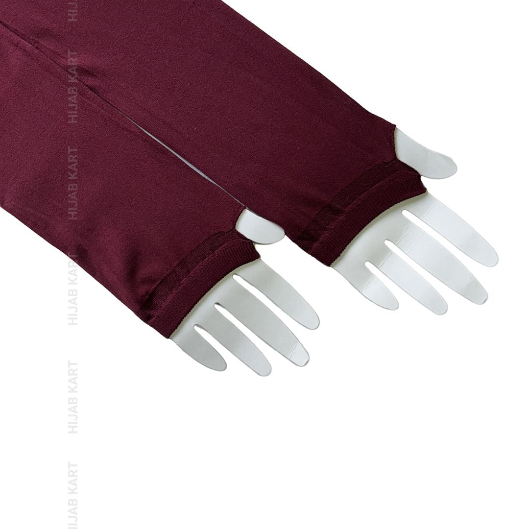 Wine-Open Thumb Arm Sleeves Extender