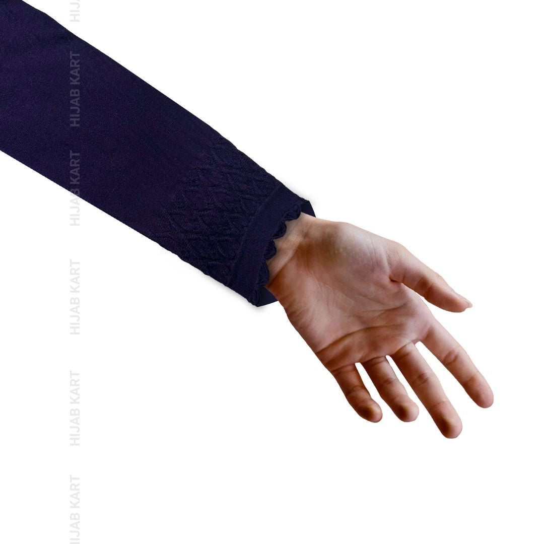 Eggplant- Stretchable Arm Sleeves Extender