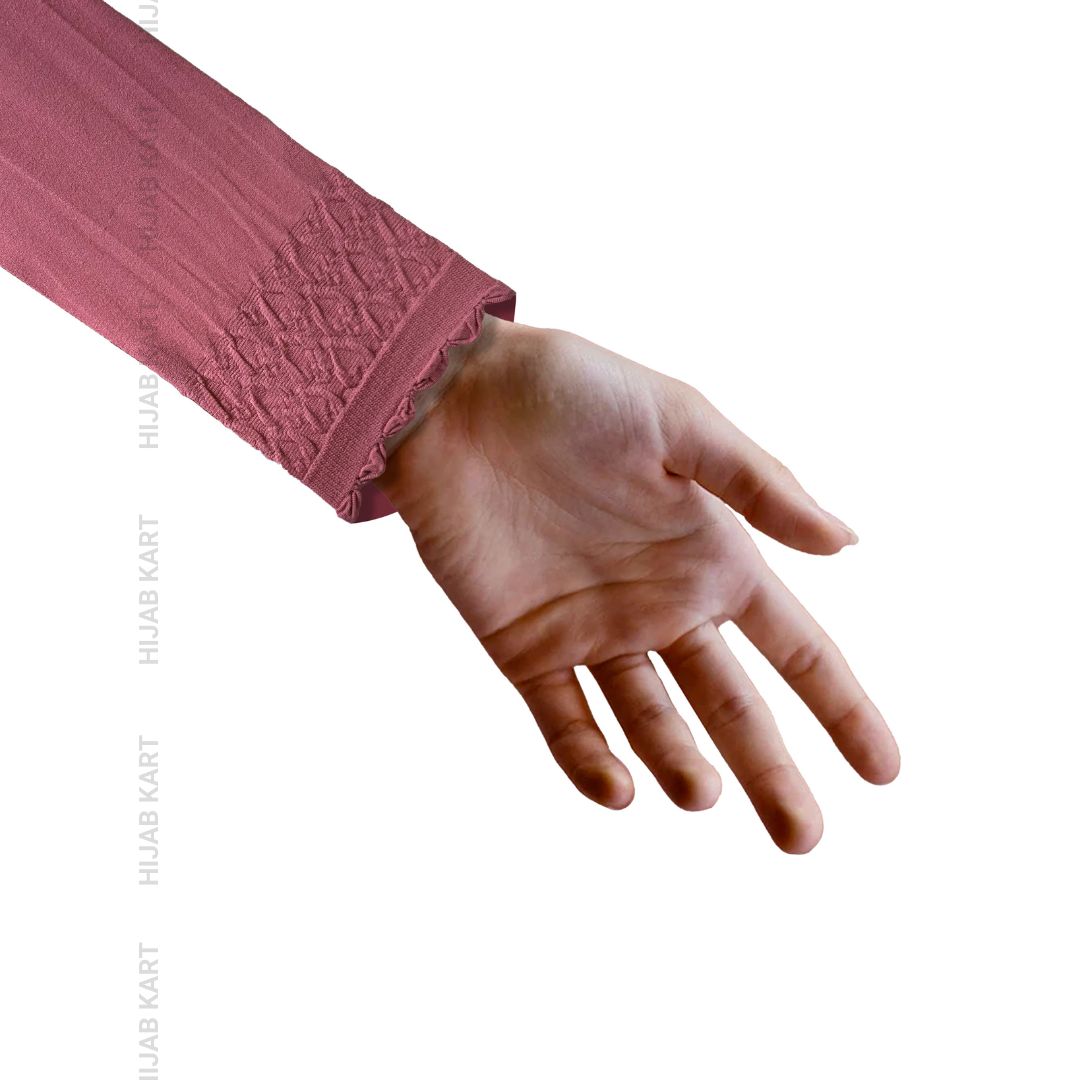 Mauve Pink- Stretchable Arm Sleeves Extender