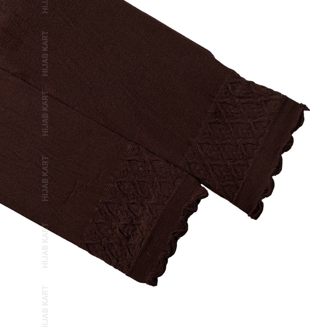 Coffee Brown- Stretchable Arm Sleeves Extender