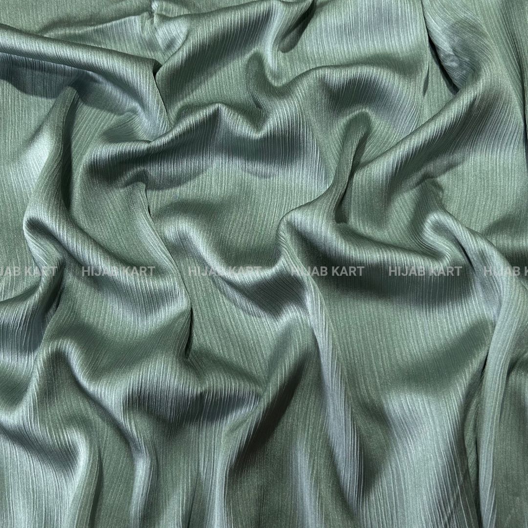 Topaz Green Hijab | Satin Hijab