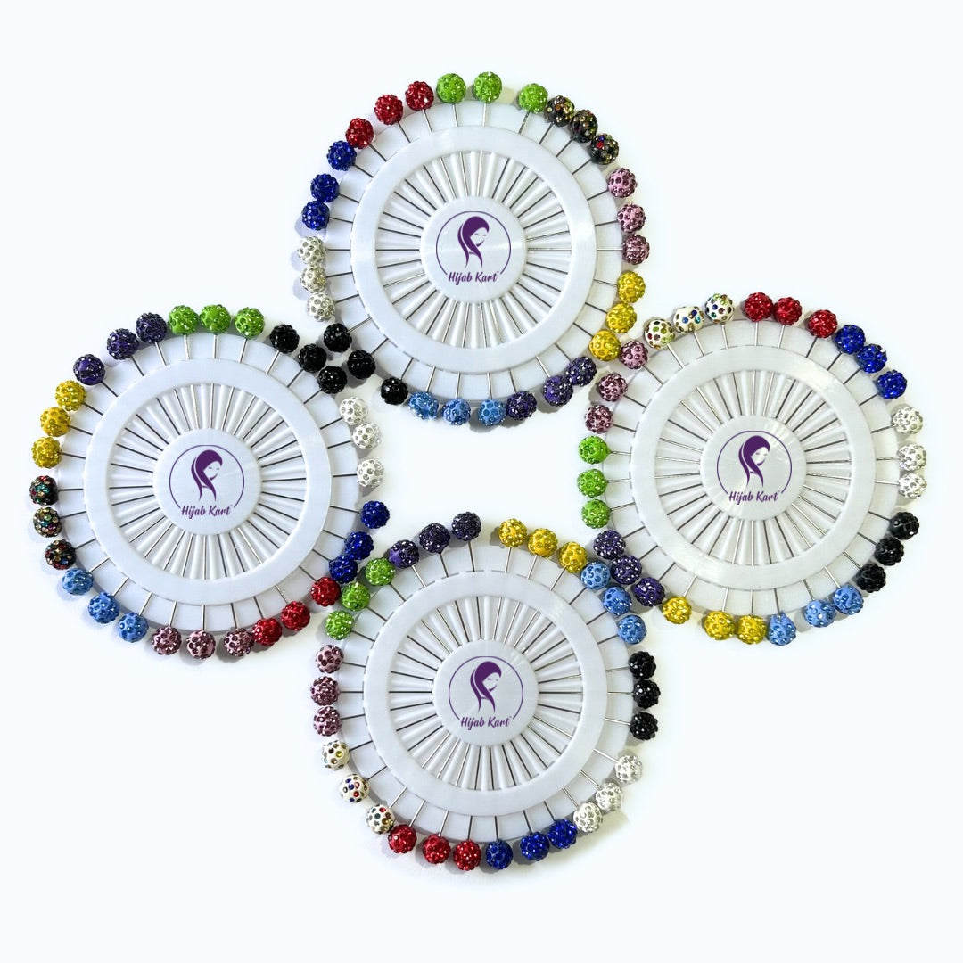 Ball Hijab Pin (Set of 30)
