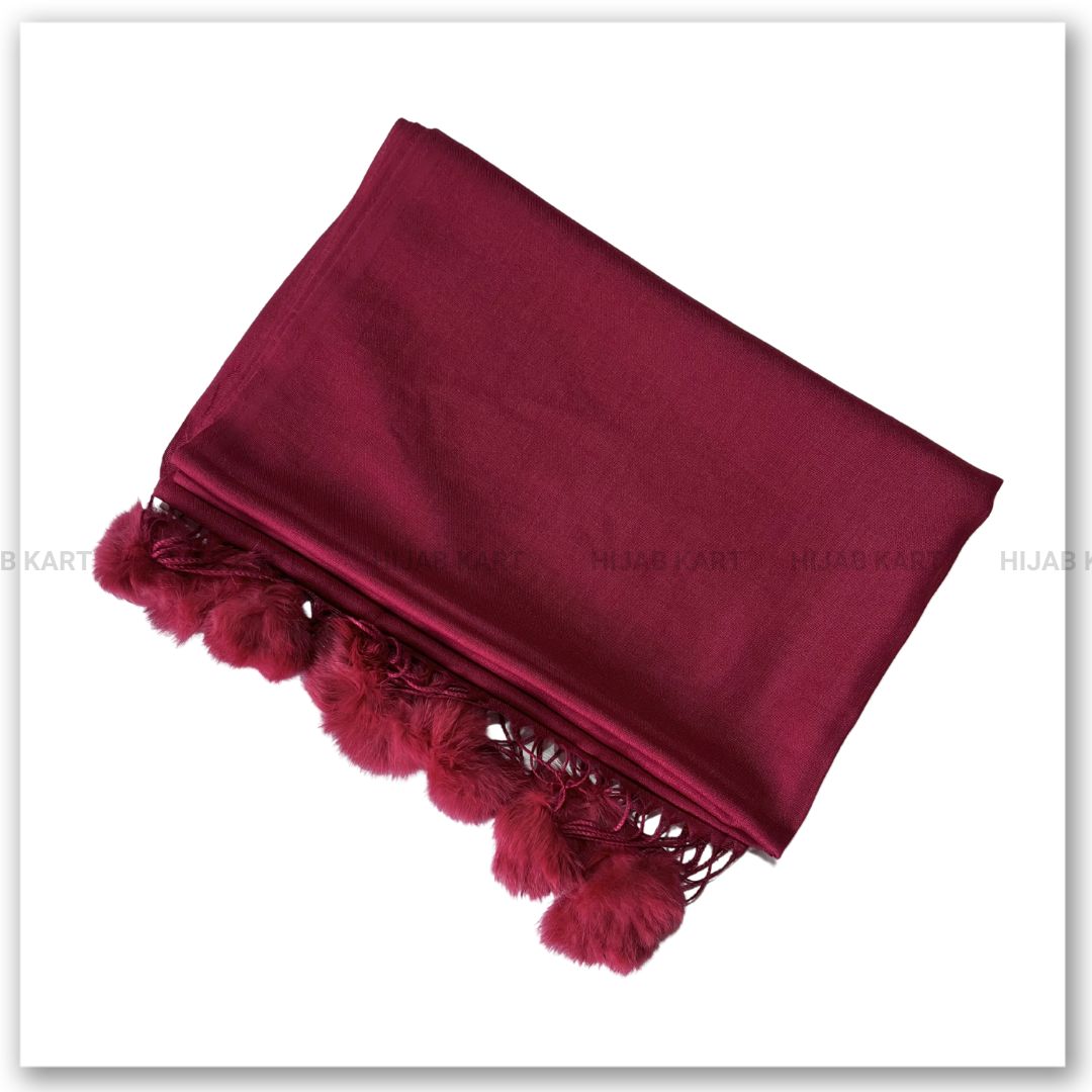Cotton Puffy Faux Hijab