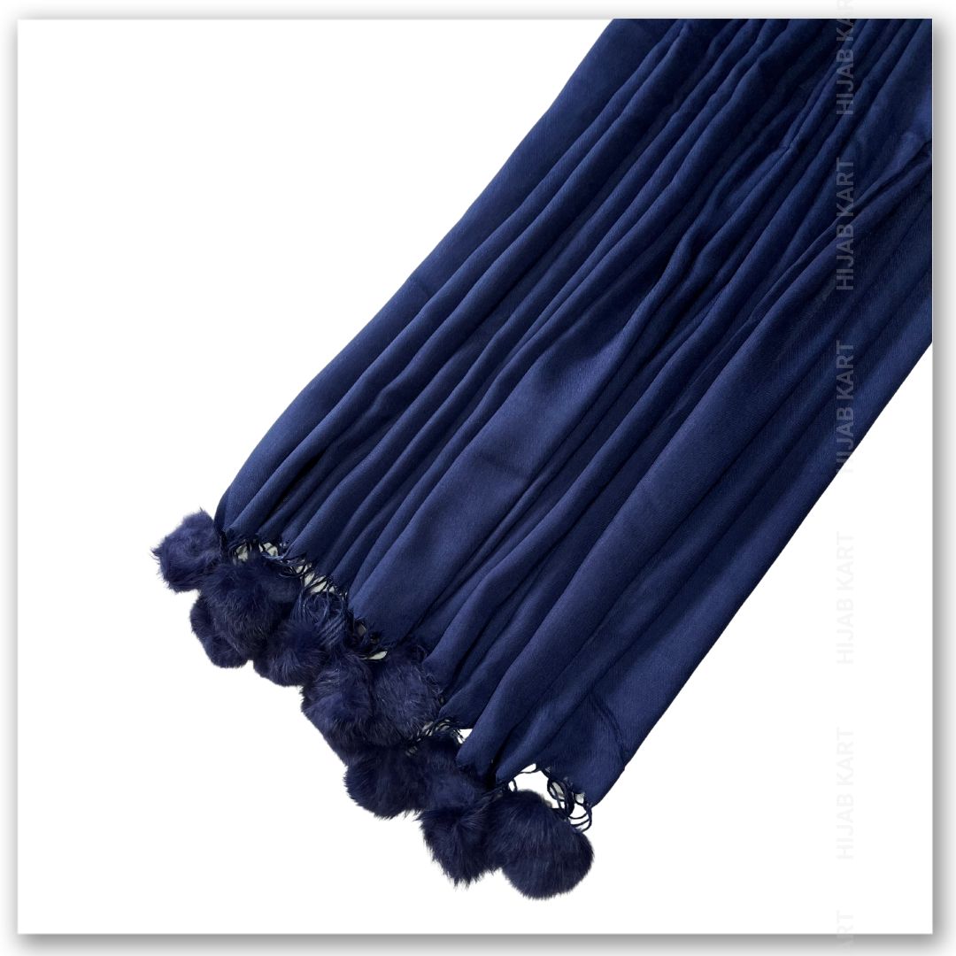 Cotton Puffy Faux Hijab