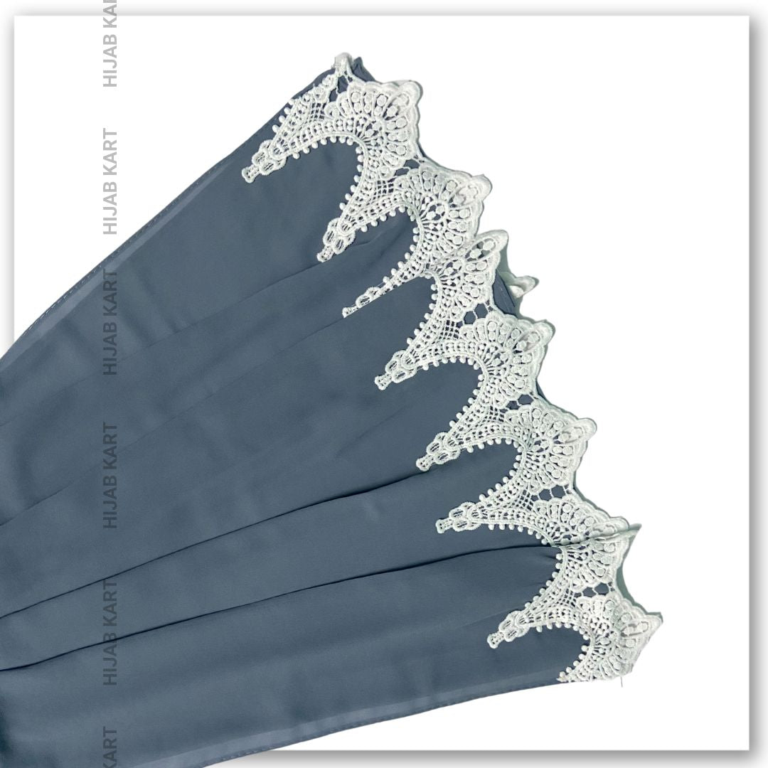 Lace Georgette Hijab