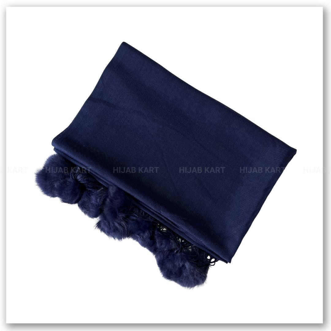 Cotton Puffy Faux Hijab