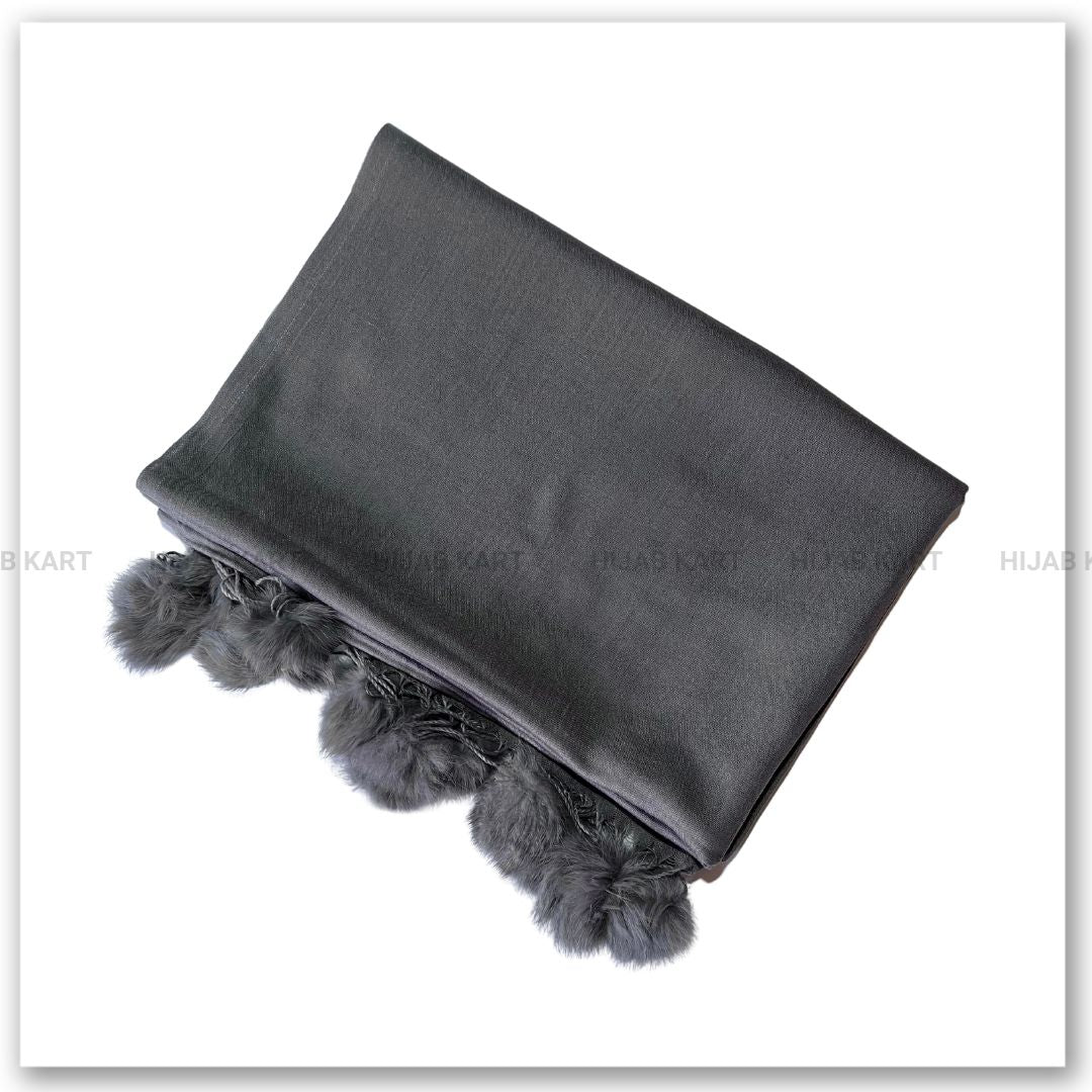 Cotton Puffy Faux Hijab