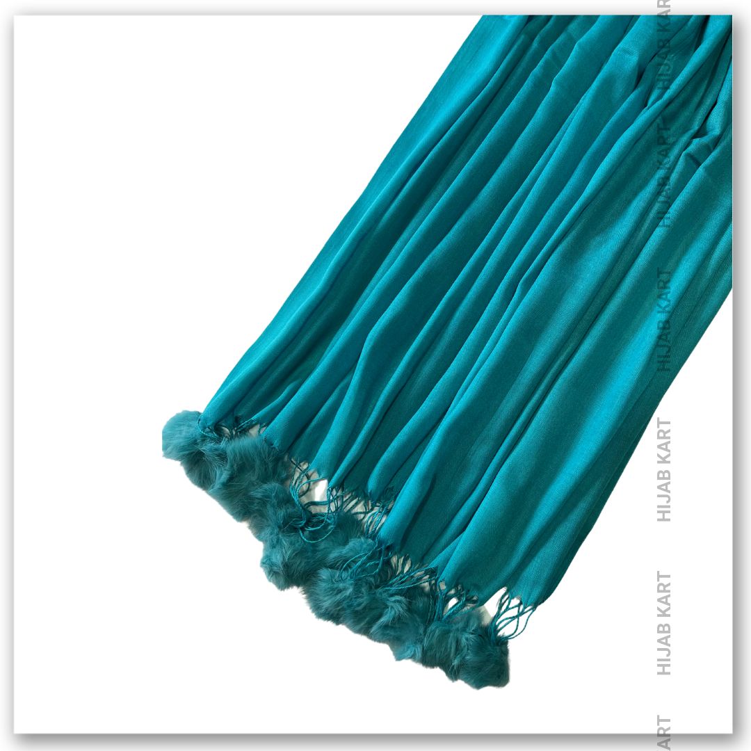 Cotton Puffy Faux Hijab