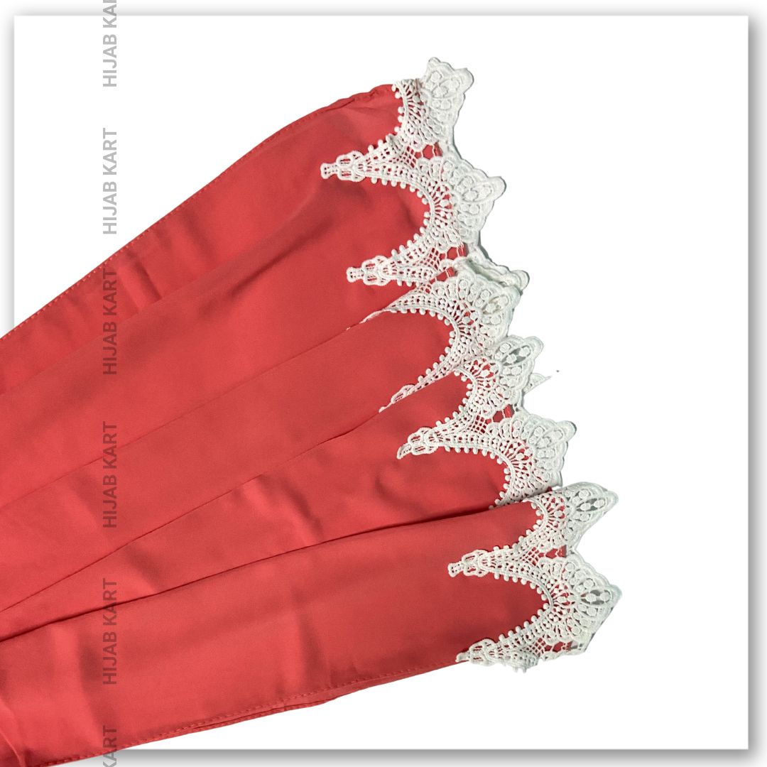 Lace Georgette Hijab