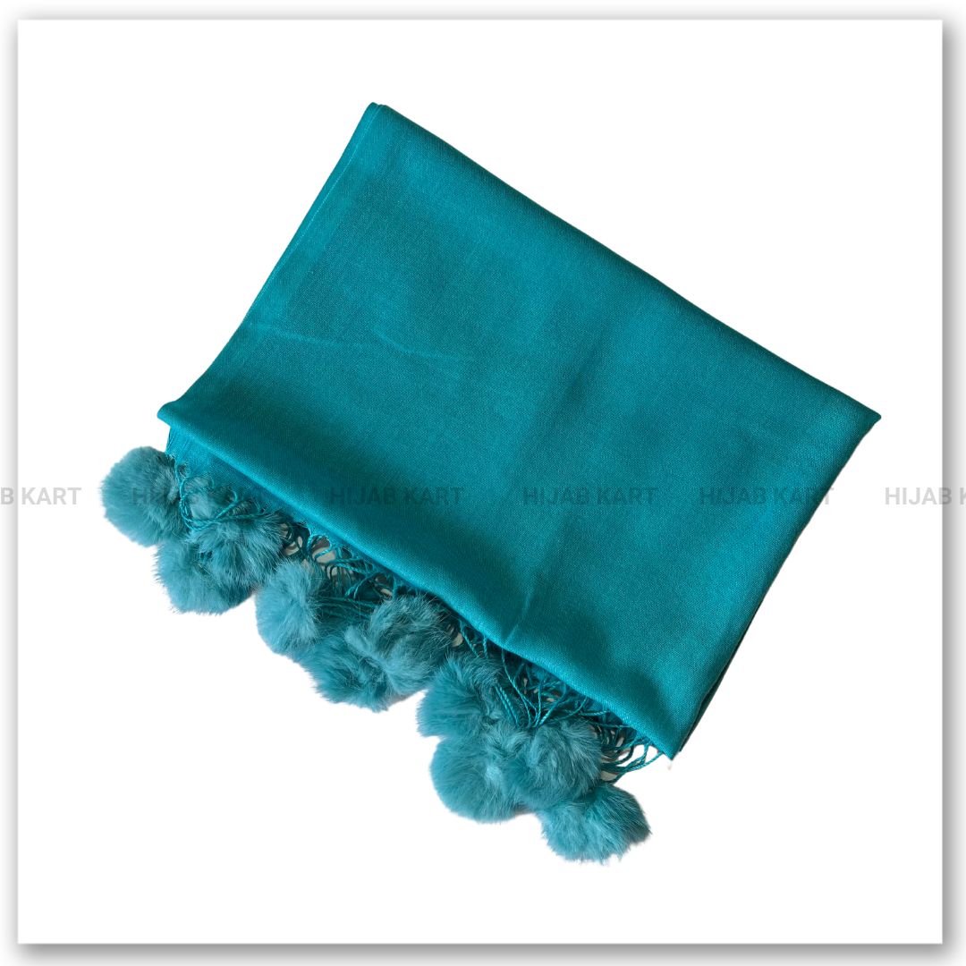 Cotton Puffy Faux Hijab