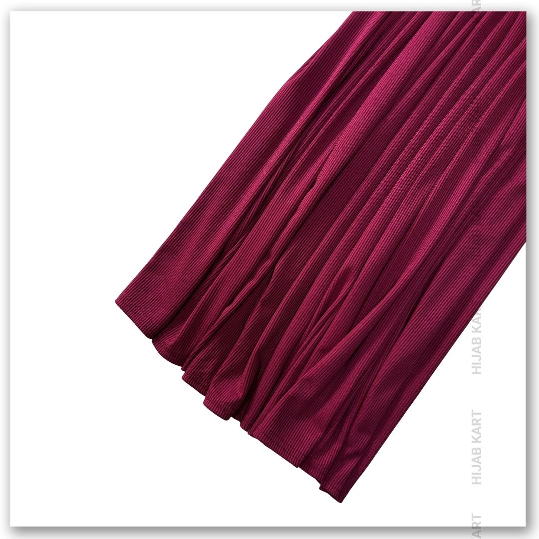 Rose - Premium Ribbed Jersey Hijab