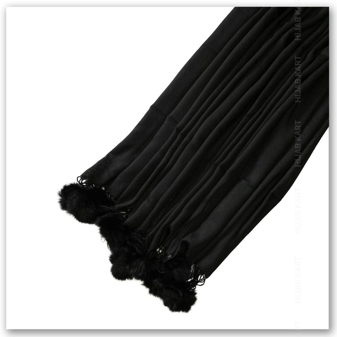 Cotton Puffy Faux Hijab