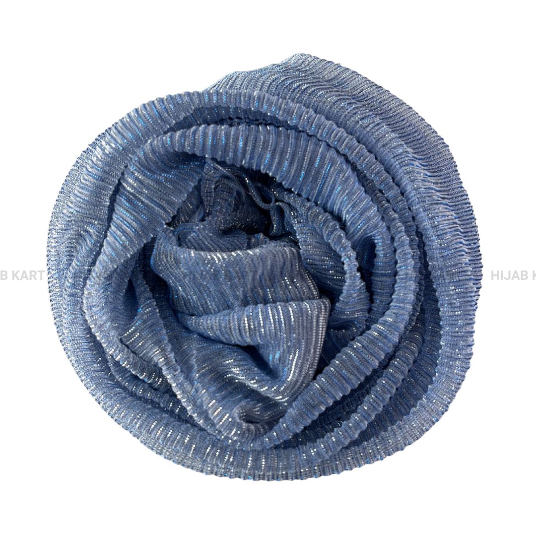 Textured Metallic Shimmer Hijab