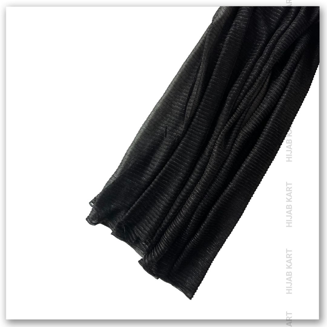 Textured Metallic Shimmer Hijab