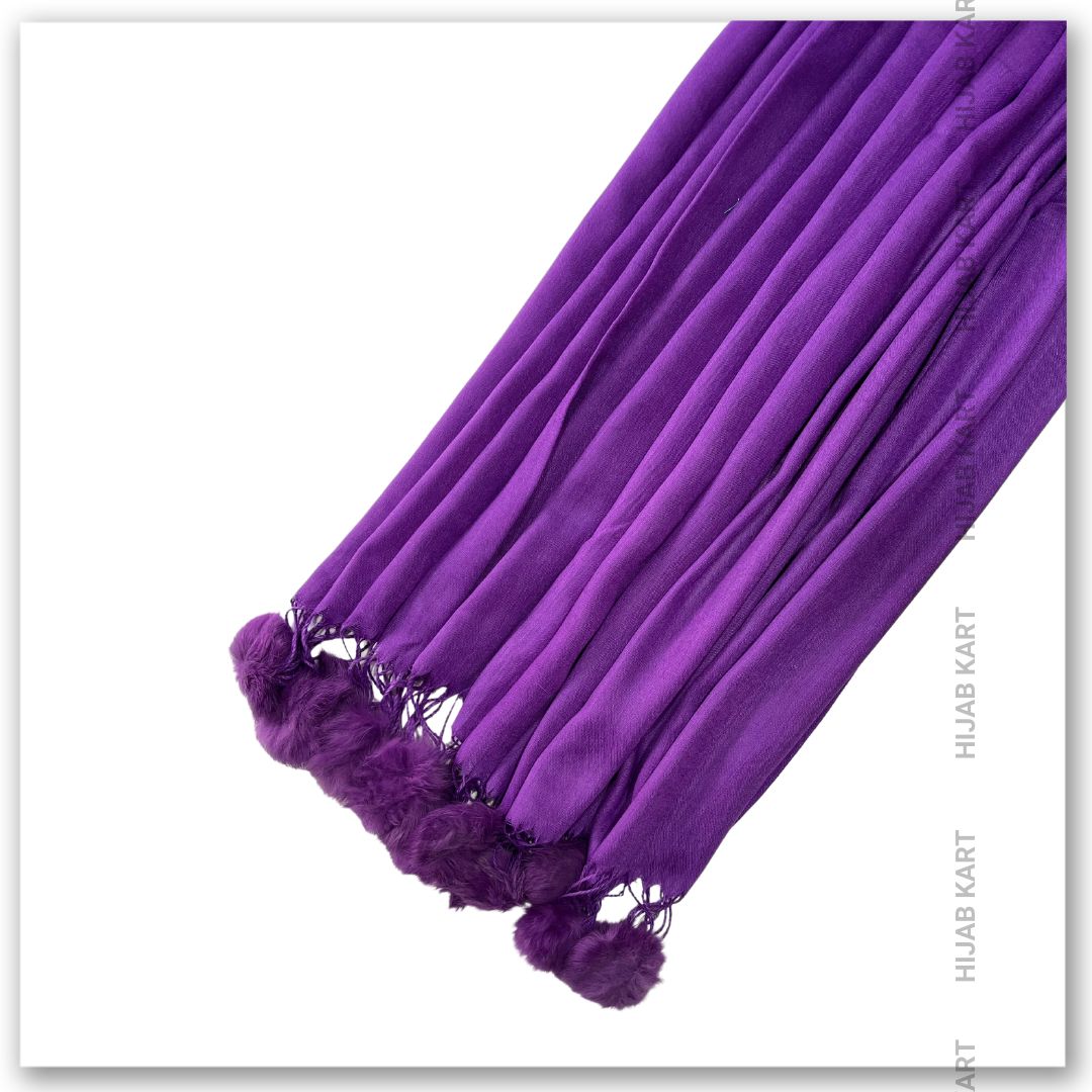 Cotton Puffy Faux Hijab