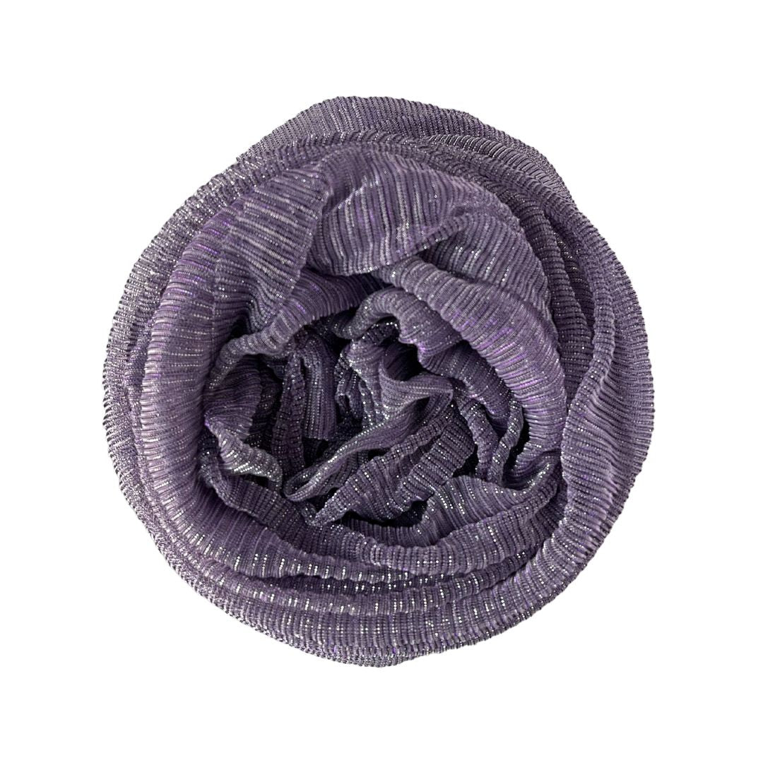 Textured Metallic Shimmer Hijab