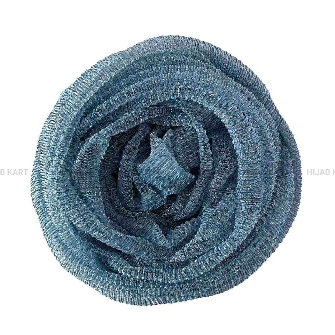 Textured Metallic Shimmer Hijab