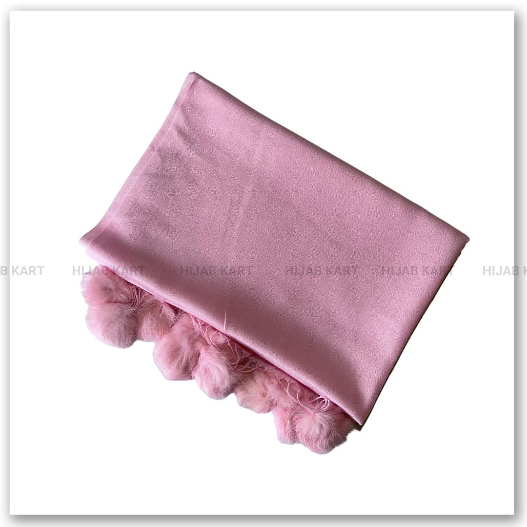 Cotton Puffy Faux Hijab