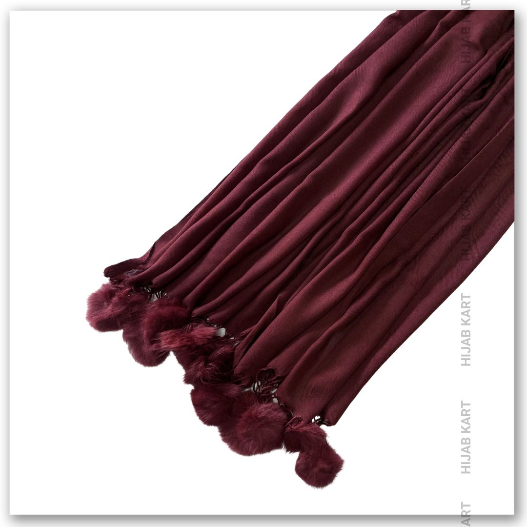 Cotton Puffy Faux Hijab