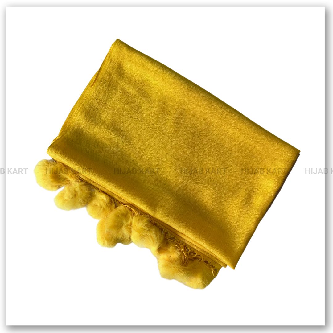 Cotton Puffy Faux Hijab