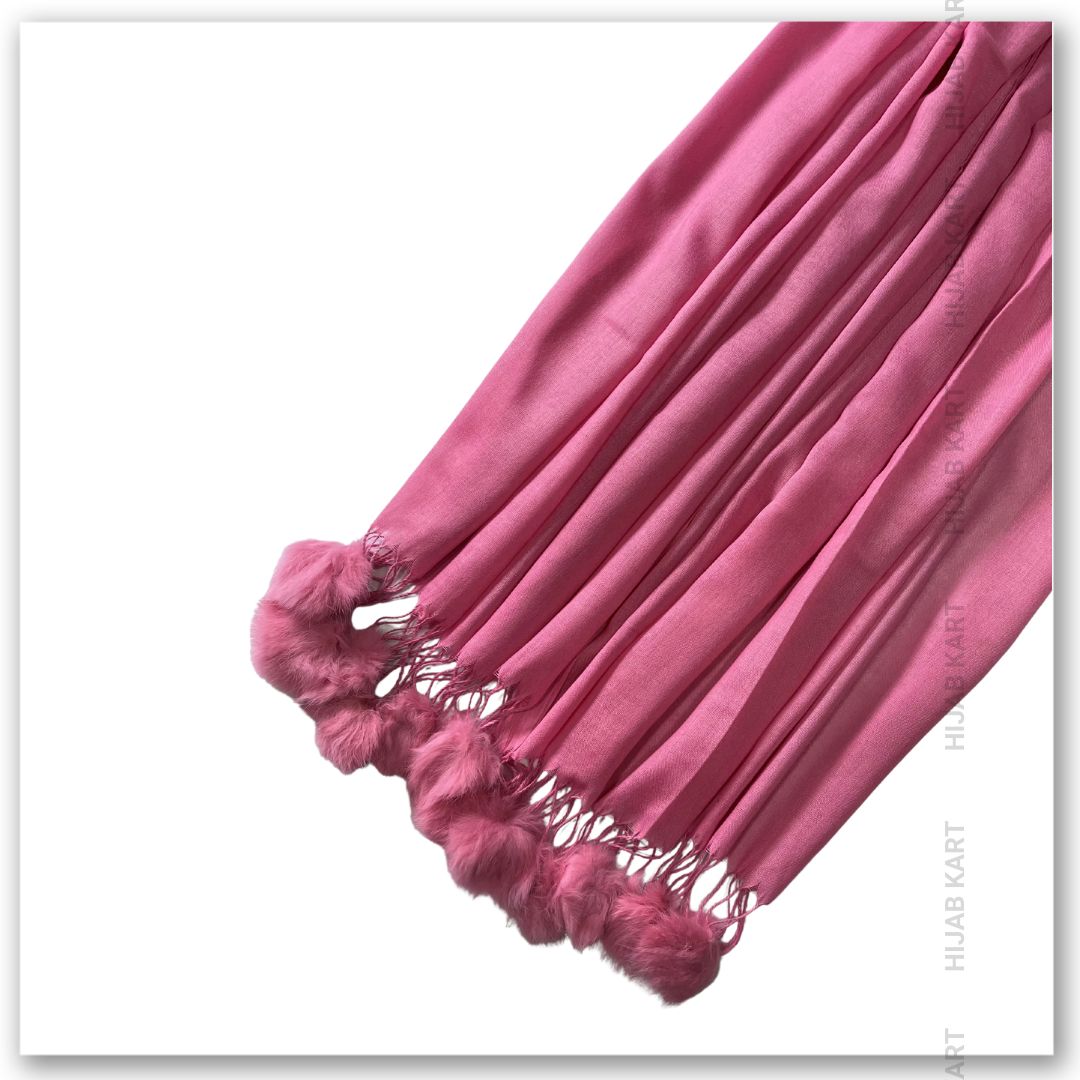 Cotton Puffy Faux Hijab