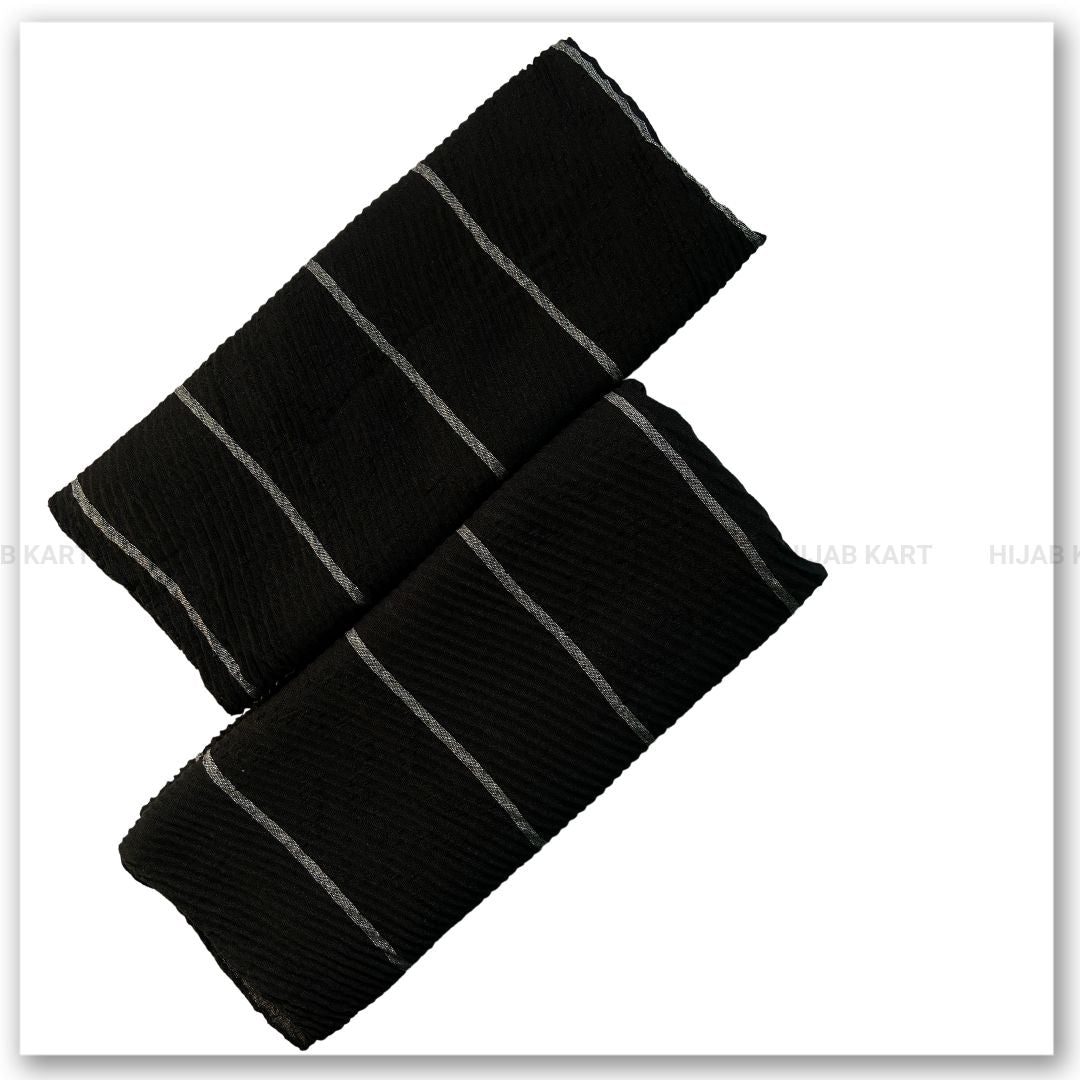 Turkish Cotton Pleated hijab