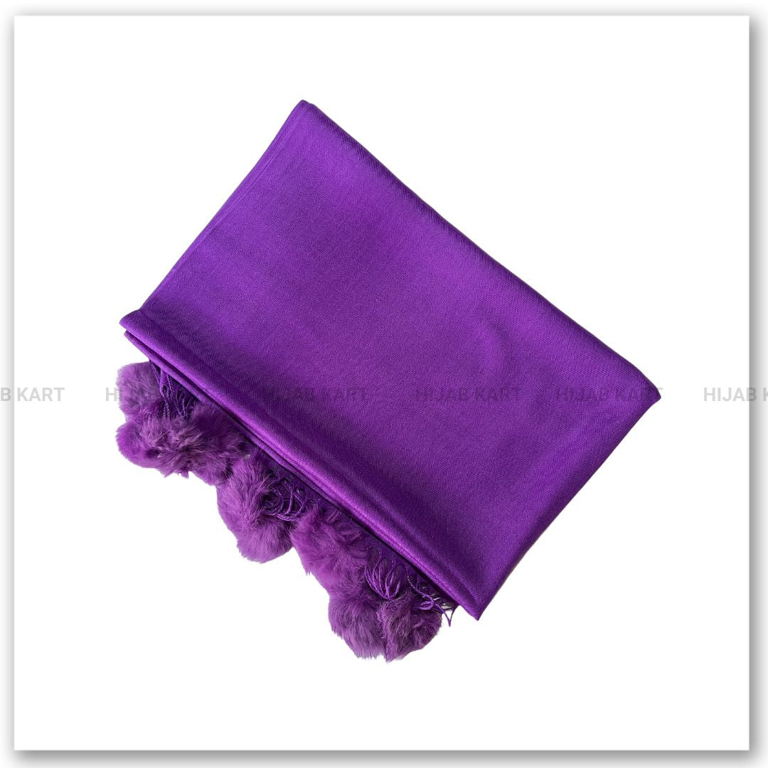 Cotton Puffy Faux Hijab
