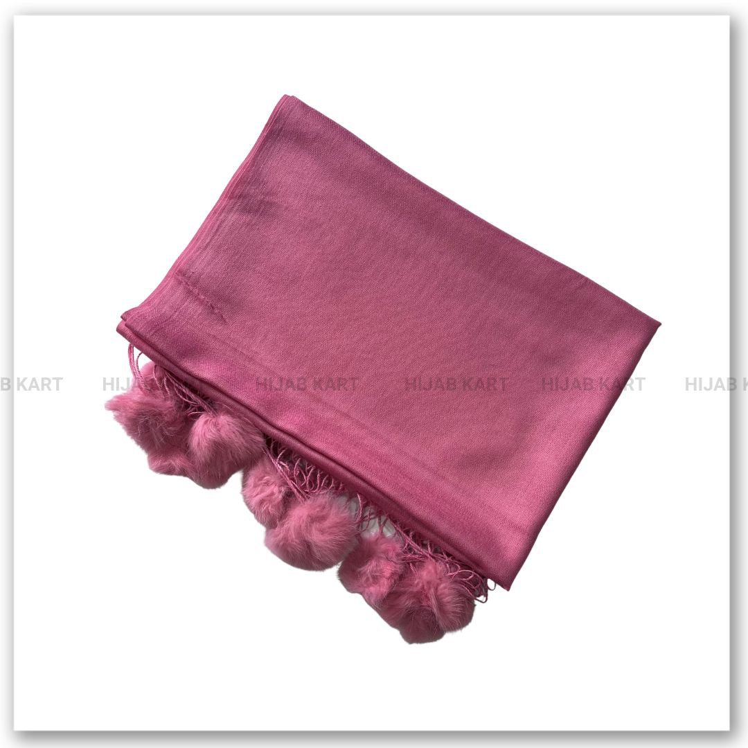 Cotton Puffy Faux Hijab