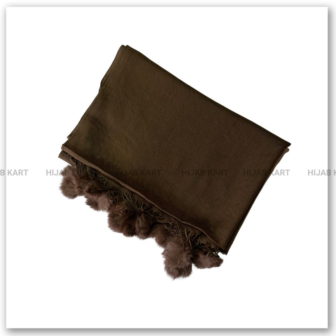 Cotton Puffy Faux Hijab