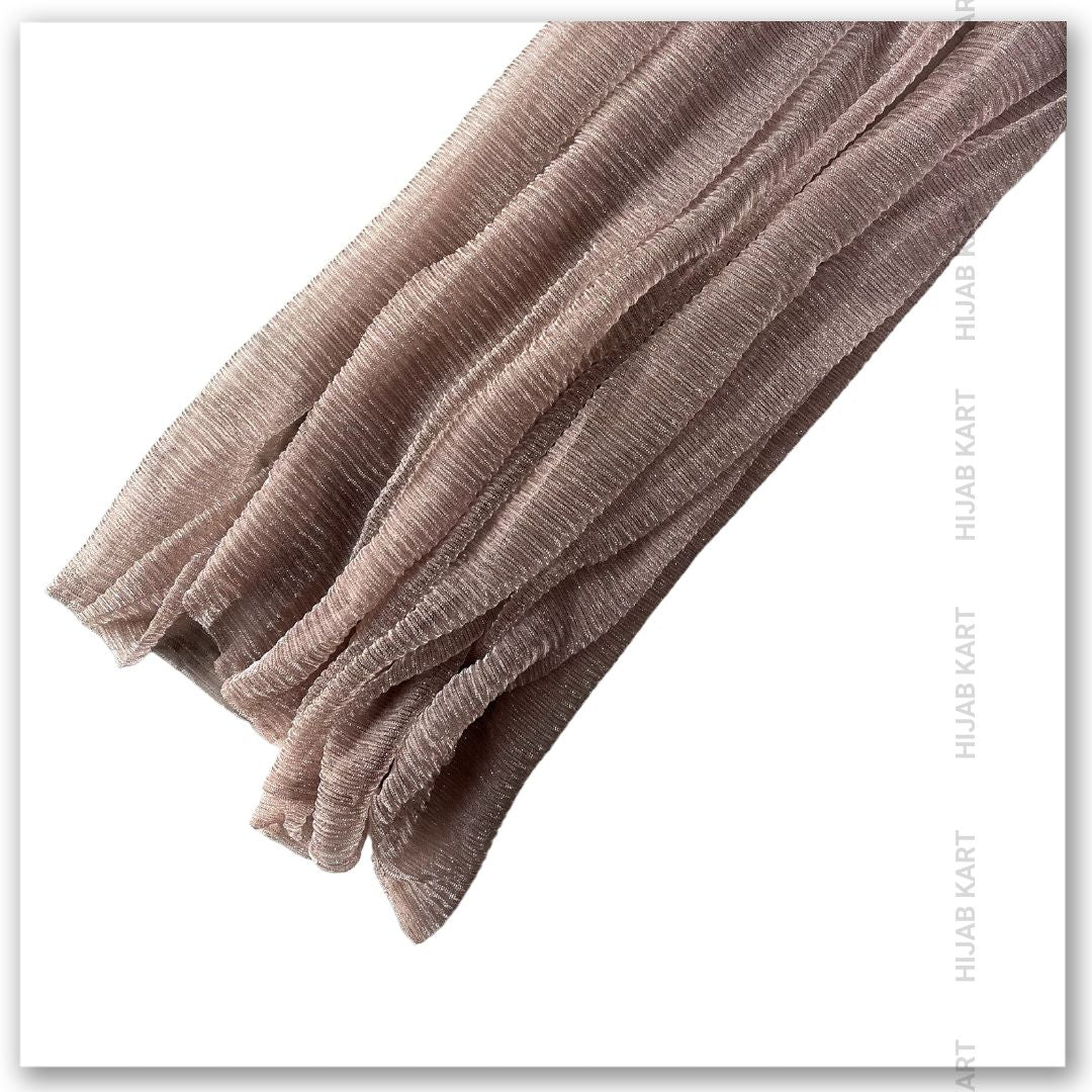 Textured Metallic Shimmer Hijab