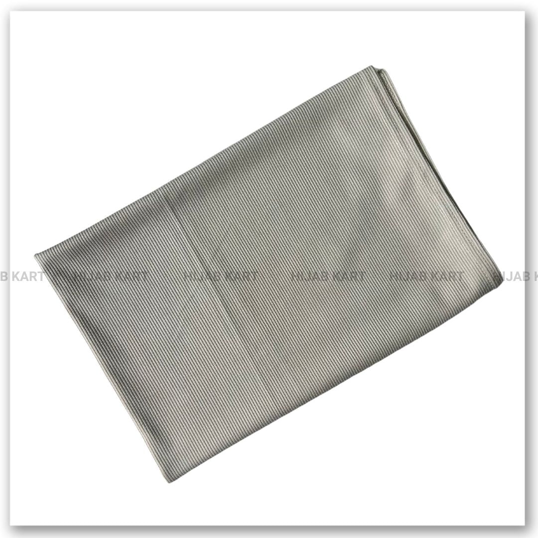 Smoke - Premium Ribbed Jersey Hijab