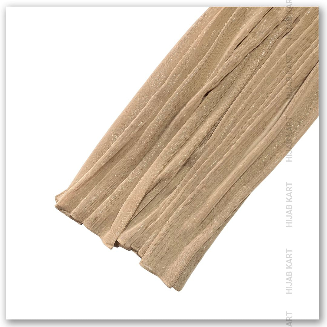 Georgette Shimmer Line Hijab