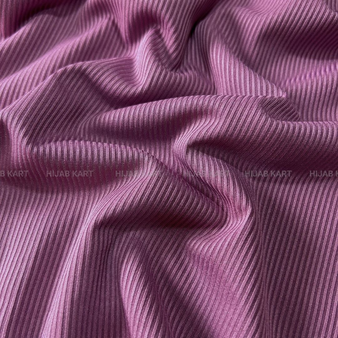 Onion Pink - Premium Ribbed Jersey Hijab