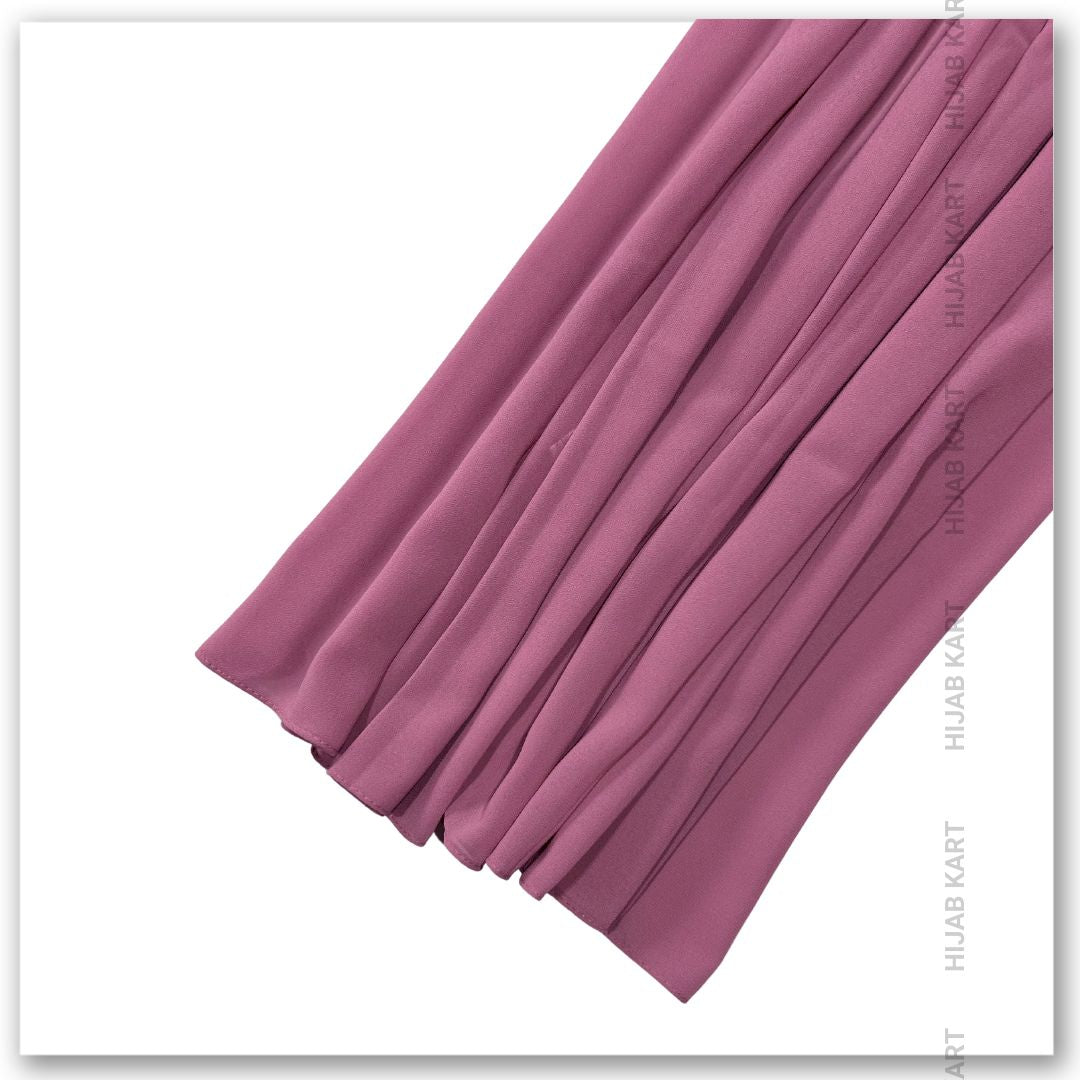 Wild Orchid- Premium Malaysian Georgette Hijab